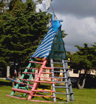 Tranpolin Para Tirarse Con Guinche